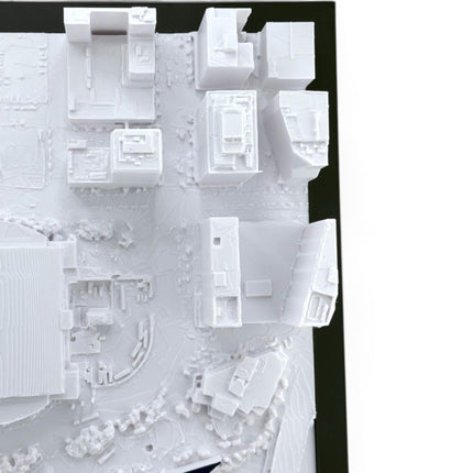 Tampa Bay Lightning — Amalie Arena 3D Topographical Stadium Wall Art | 12" × 12"
