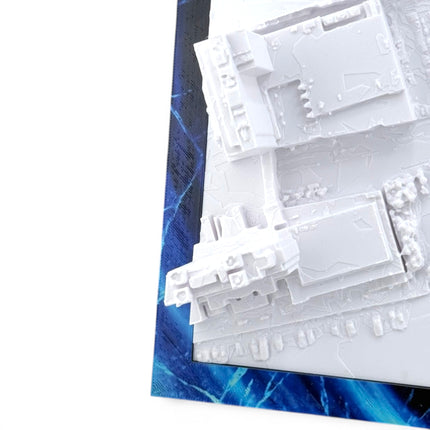 Tampa Bay Lightning — Amalie Arena 3D Topographical Stadium Wall Art | 12" × 12"