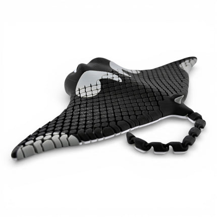 3D Printed Flexi Manta Ray – “Manny” with Realistic Glass Eyes