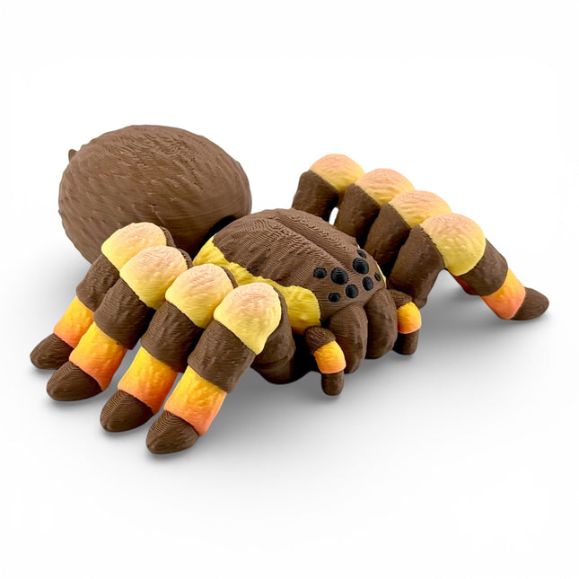 3D Printed Tarantula – Autumn Morph Orange Gradient