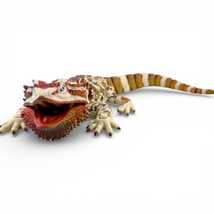 3D Printed Realistic Large Bearded Dragon – EXOTIC MORPH “Volcano” (17 Inches Long)