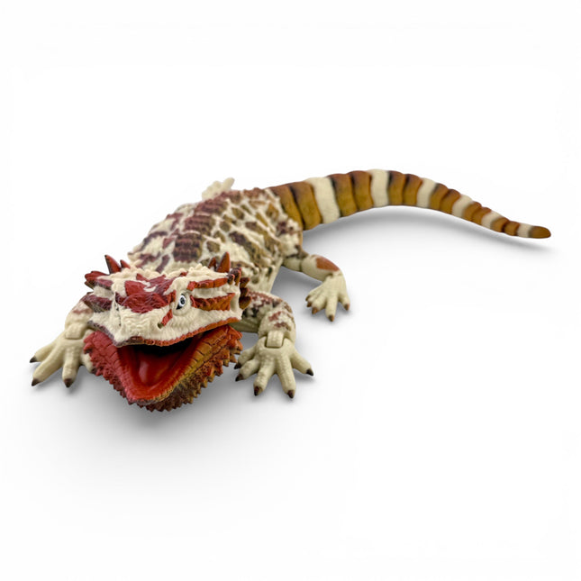 3D Printed Realistic Large Bearded Dragon – EXOTIC MORPH “Volcano” (17 Inches Long)