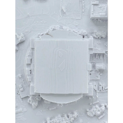 Tampa Bay Lightning — Amalie Arena 3D Topographical Stadium Wall Art | 12" × 12"