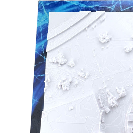 Tampa Bay Lightning — Amalie Arena 3D Topographical Stadium Wall Art | 12" × 12"