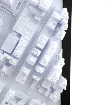 New York Knicks — Madison Square Garden 3D Topographical Stadium Wall Art | 12" × 12"