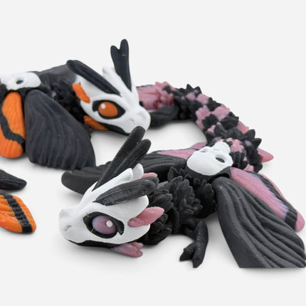 Death's Head Moth Dragon figurine size scale reference photo
