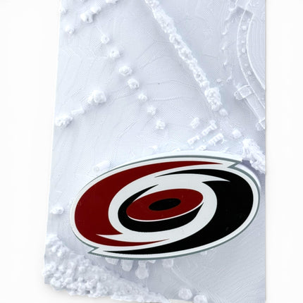 Carolina Hurricanes — PNC Arena 3D Topographical Stadium Wall Art | 12" × 12"