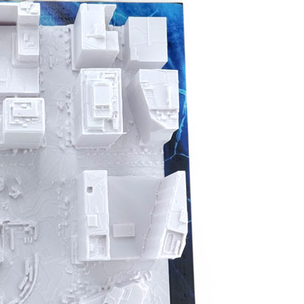 Tampa Bay Lightning — Amalie Arena 3D Topographical Stadium Wall Art | 12" × 12"