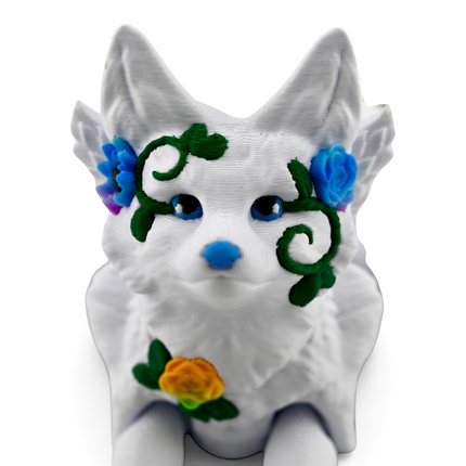 Fae Fox figurine displayed as fantasy decor