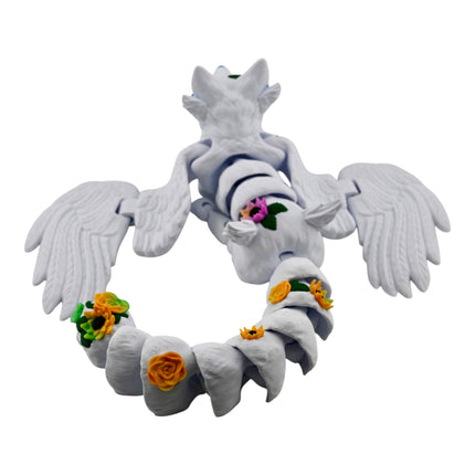 3D Printed Flexi Fae Fox – 13 Inches Long – Fully Articulated Fantasy Creature