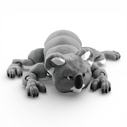 3D Printed Koala – Articulated Collectible (9 Inches Wide)