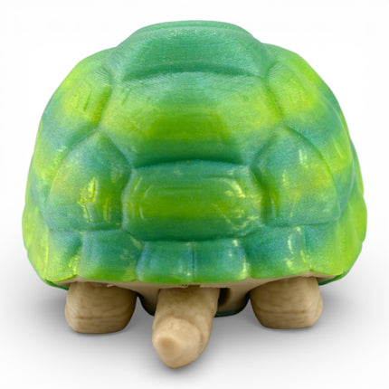 3D Printed Articulated Tortoise – Gradient Shell (6 Inches Long)
