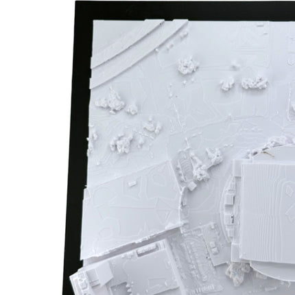 Tampa Bay Lightning — Amalie Arena 3D Topographical Stadium Wall Art | 12" × 12"