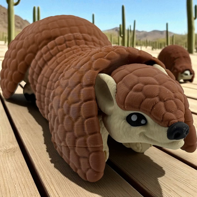 3D Printed Armadillo