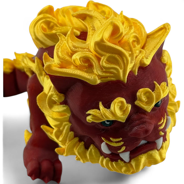 3D Printed Foo Lion