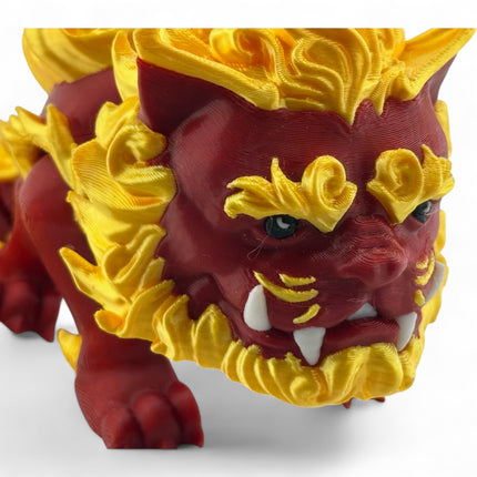 3D Printed Foo Lion