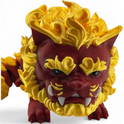 3D Printed Foo Lion