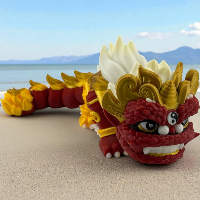 3D Printed Chinese Lion