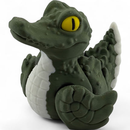 3D Printed Quackadile (Crocodile Duck)