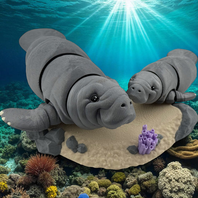 3D Printed Manatee