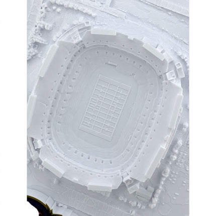 Baltimore Ravens M&T Bank Stadium 3D Topographical Map — Personalized NFL Fan Gift Wall Art