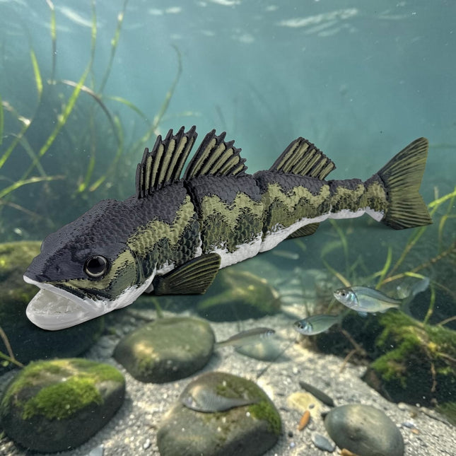 3D Printed Articulated Walleye