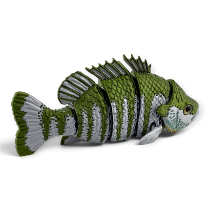 3D printed Bluegill panfish figurine, front view