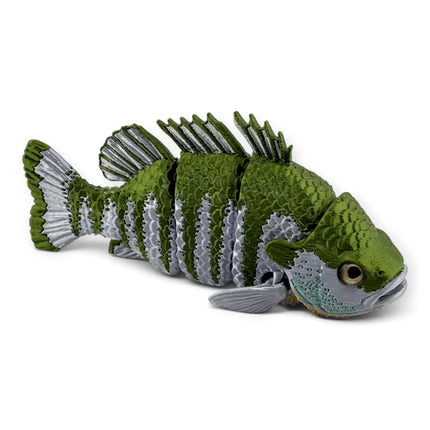3D printed Bluegill panfish figurine, side profile