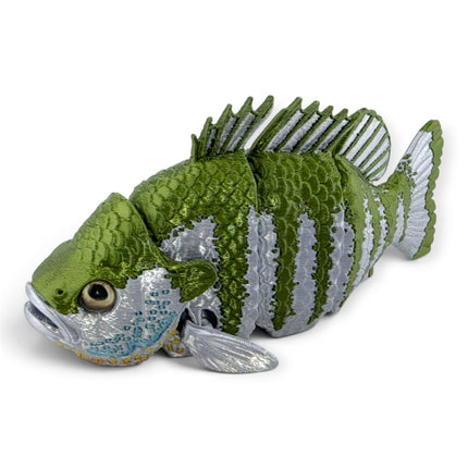 Bluegill figurine size scale reference photo