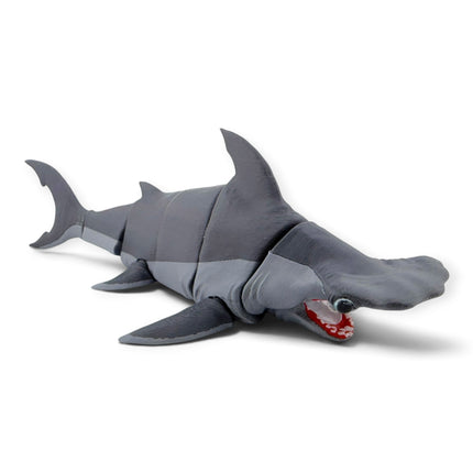 3D printed Bonnethead Hammerhead Shark figurine, front view