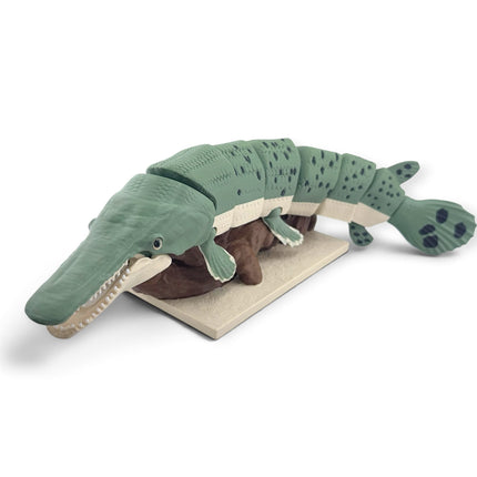 Alligator Gar figurine size scale reference photo