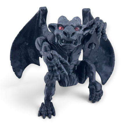 3D printed Gargoyle figurine, side profile