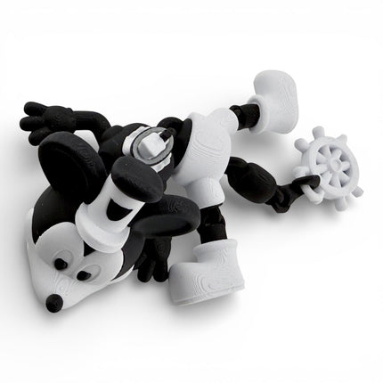 Small Steamboat Willie Inspired Articulated Dragon – 8”