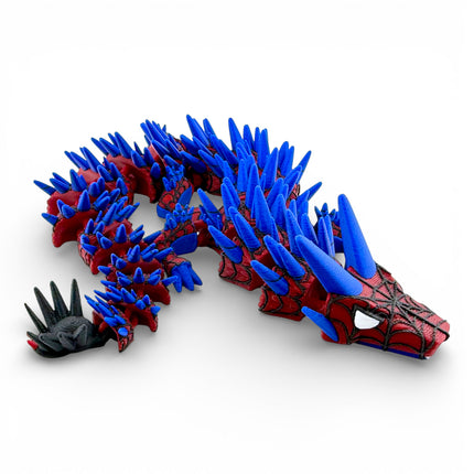 Spiderman Inspired Dragon – Fully Articulated (16 Inches Long)