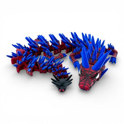 Spiderman Inspired Dragon – Fully Articulated (16 Inches Long)