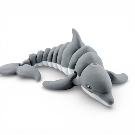 3D Printed Articulated Dolphin – 12 Inches Long