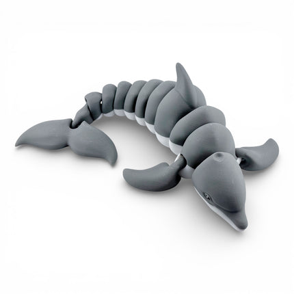 3D Printed Articulated Dolphin – 12 Inches Long