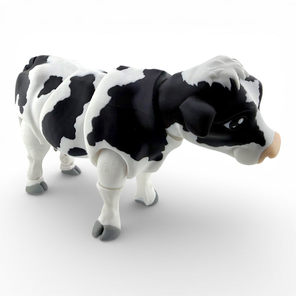 3D Printed Articulated Dairy Cow – 11 Inches Long