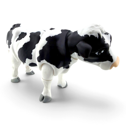 3D printed Dairy Cow figurine, front view