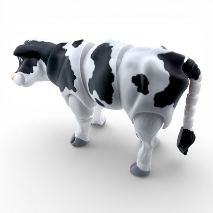 3D Printed Articulated Dairy Cow – 11 Inches Long