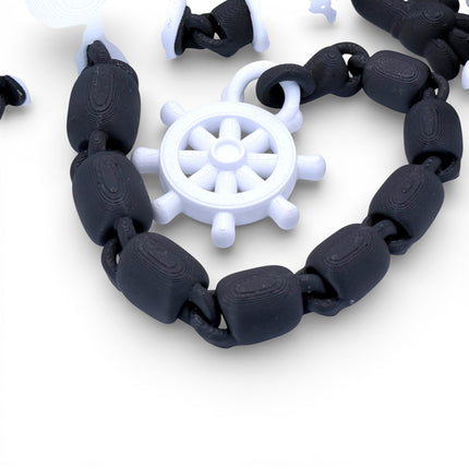 Large Steamboat Willie Inspired Articulated Dragon – 18”