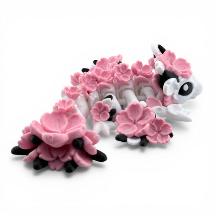 Tiny Cherry Blossom Dragon – Articulated Flexi Dragon by Cinderwing3D