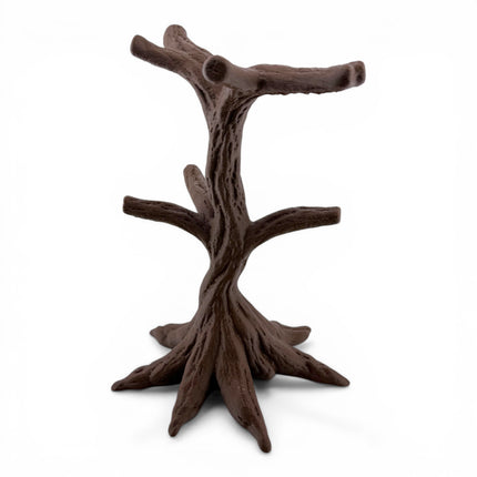 3D printed Reptile Display Tree Stand, front view