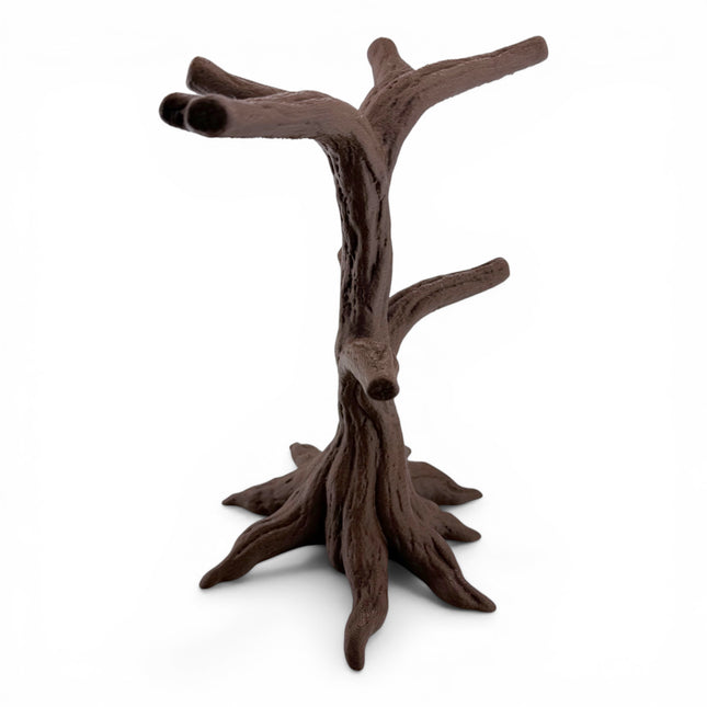 Tree Snake Log Display – Multi-Branch Wood Filament Stand