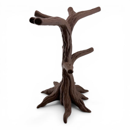 Reptile Display Tree Stand shown with lizard figurine on top