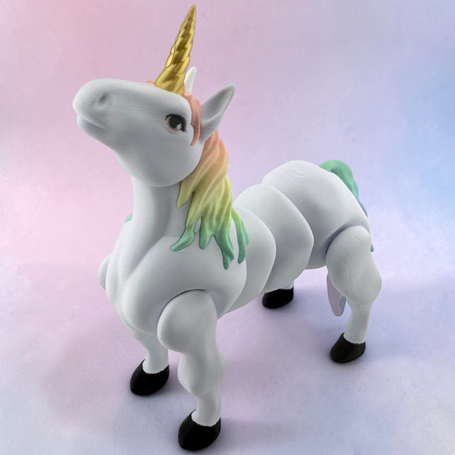 3D Printed Flexi Unicorn
