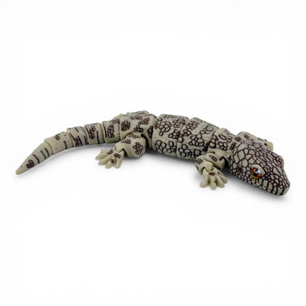 3D Printed Articulated Western Chameleon Gecko