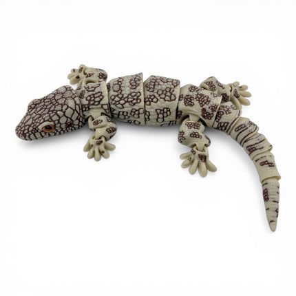 3D Printed Articulated Western Chameleon Gecko