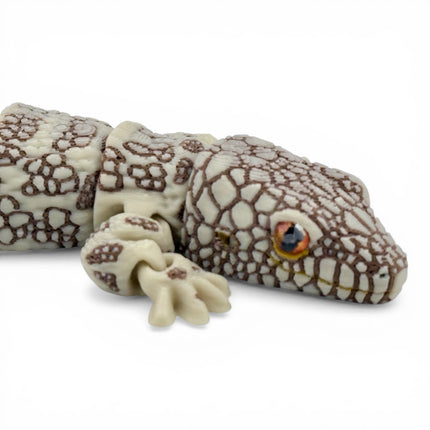 3D Printed Articulated Western Chameleon Gecko