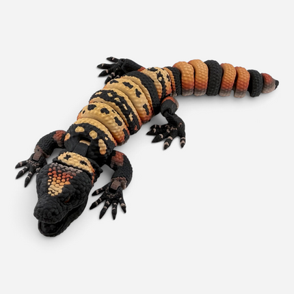 Gila Monster figurine size scale reference photo